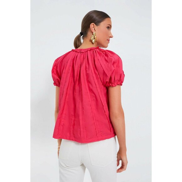 Ulla Johnson "Lora" Pink Top, size 12. - Picture 2 of 15